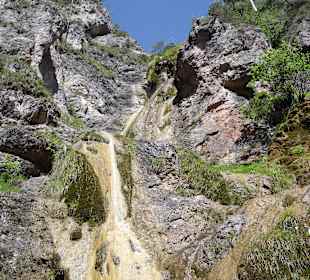 Wanderung durch die Klamm