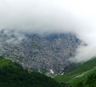 Der Plöckenpass nach AUT
