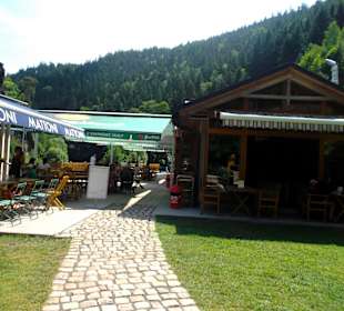 Svatošské skály - Venkovní posezení
