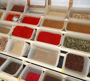 Impressionen vom Wochenmarkt Saint-Cyprien-Plage