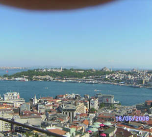 Blick vom Galataturm auf Alt-Istanbul