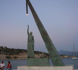 Denkmal des Pythagoras in Pythagorio