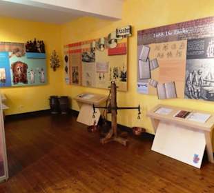 Exponate im Geschichtsmuseum Vianden