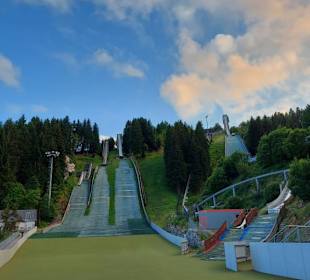Schanzenareal am Fichtelberg