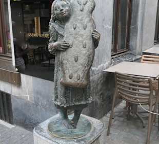 Bei einem Stadtrundgang durch Aachen