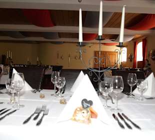 Eingedeckt für die Hochzeit!