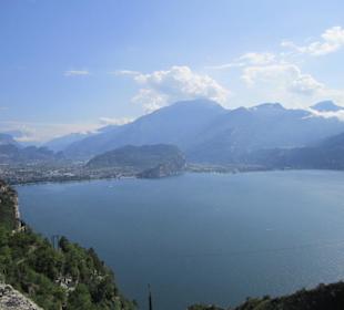 Blick Richtung Riva und Torbole