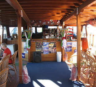 Piratenschiff von Innen