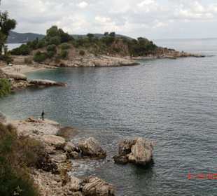 Strandplateau von Kassiopi