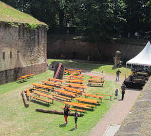 Mittelalterlichen Tage in der Festung