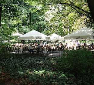 Park Łazienkowski Trou Madame - kawiarnia