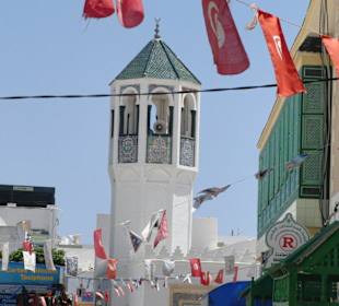 Minarett der kleinen Moschee