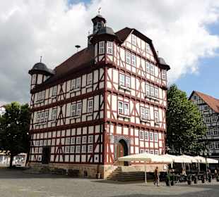 Das Rathaus der Stadt Melsungen