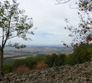 Ausblick vom Kleinen Gleichberg