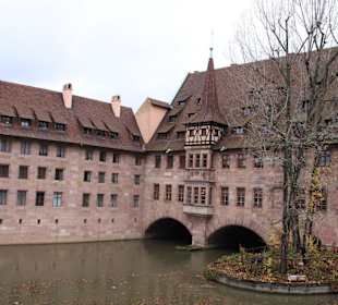 Außenansicht über der Pegnitz