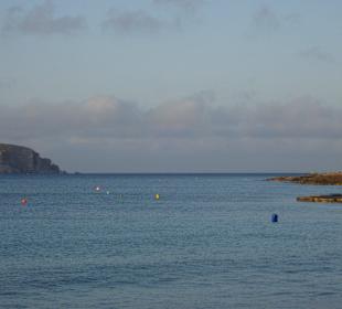 Im Hintergrund die Küste von Comino !