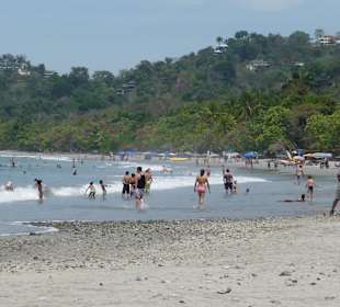 Belebter Bereich am Wochenende