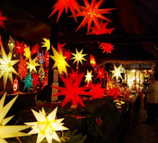 Verkaufstände Christkindlesmarkt