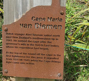 Hinweis auf Cape Maria Diem