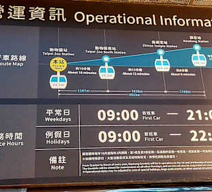 Maokong Gondel  - Zoo Station