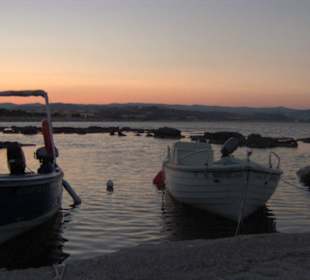 Kolymbia- Hafen bei Sonnenuntergang