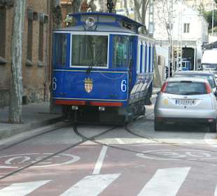 Straßenbahn Tram 6 zum Tibidabo