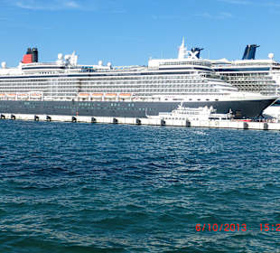 Queen Elizabeth in Kusadasi
