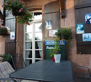 Die fußläufig zu erreichende böhmische Gaststätte