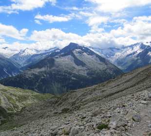 Phantastische Bergwelt über dem Schlegels - Speicher