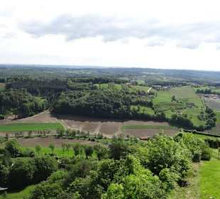 Ausblick von der Burg