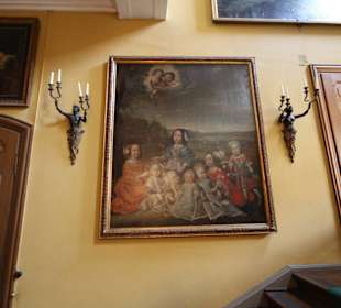 Gemälde im Treppenhaus