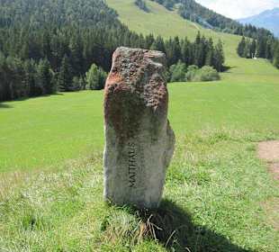 Findlingstein Apostel Matthäus