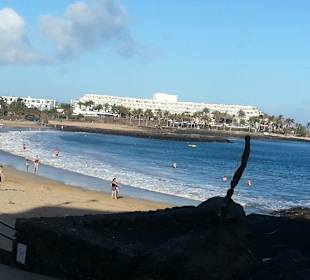 Strand in der Costa Tequise