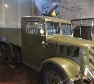 In den Hallen des Militärmuseums Lesany