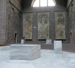 Die Katholische Kirche St. Stephan in Karlsruhe