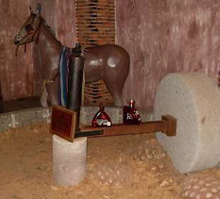 Plaza Kukulcan - kleine Ausstellung im Tequilashop