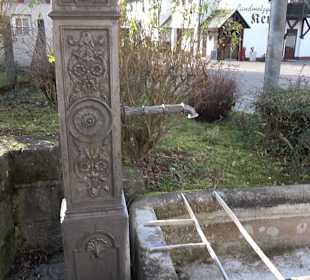 Brunnen am Backhaus Gniebel