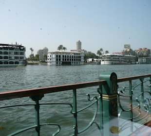 Auf dem Nil in Kairo