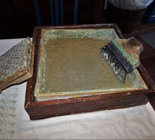 Blaudruckerei im Dörpmuseum Münkeboe