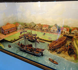 Impressionen aus den Räumen des Sielhafenmuseums