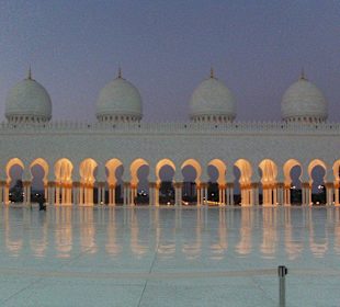 Große Sheikh Zayed Moschee Abu Dhabi