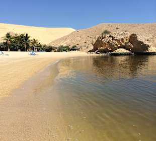 Wunderschöner Strand im Oman
