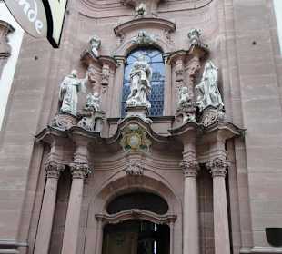 Augustiner Kirche Nebeneingang 