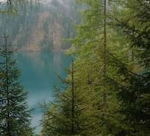 Blick auf den Antholzer See