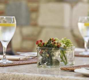 Italian restaurant Osteria detail