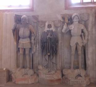 Grabplatten der Grafen von Henneberg, Stiftskirche