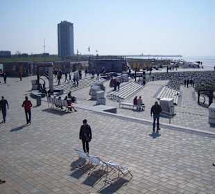 Auf de r"Familienlagune" mit "Watten-Insel" 