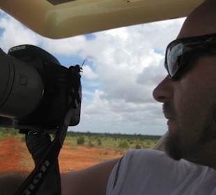 Mit großem Tele bewaffnet