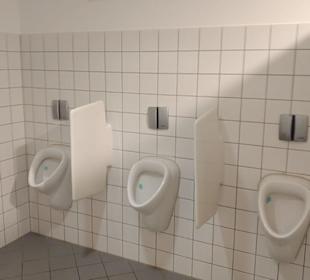 Saubere Herren Toilette