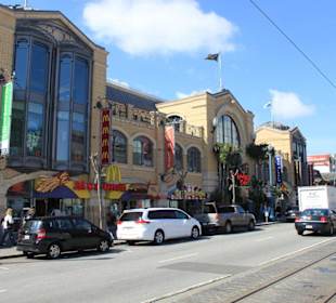Einkaufsstraße am Fisherman's Wharf